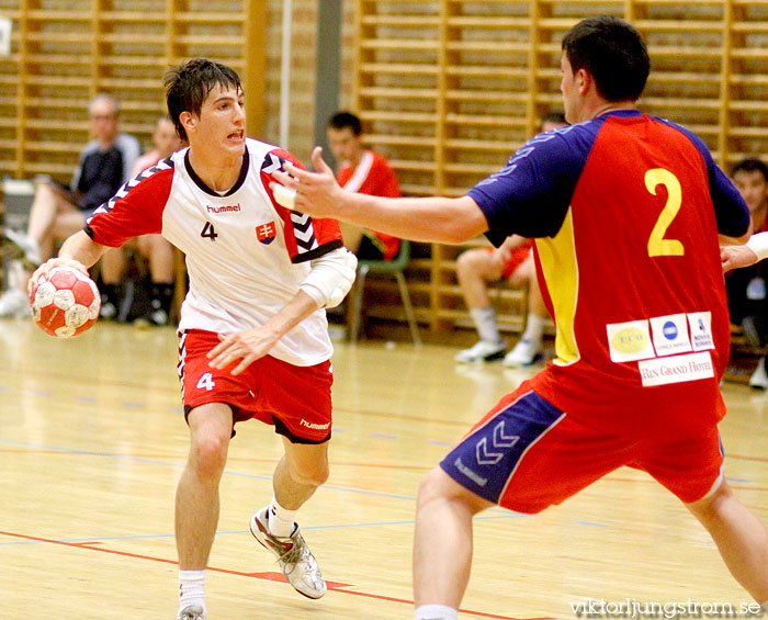 European Open M19 Slovakia-Romania 16-22,herr,Valhalla,Göteborg,Sverige,Handboll,,2011,40253