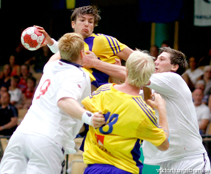 European Open M19 Sweden-Norway 23-18,herr,Partillebohallen,Partille,Sverige,Handboll,,2011,40832