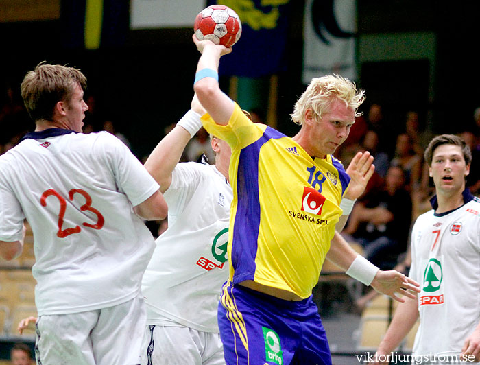 European Open M19 Sweden-Norway 23-18,herr,Partillebohallen,Partille,Sverige,Handboll,,2011,40835