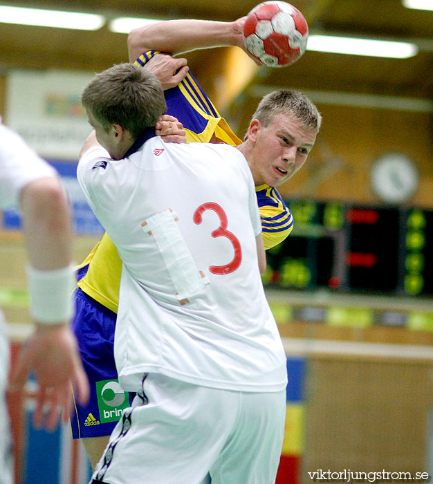 European Open M19 Sweden-Norway 23-18,herr,Partillebohallen,Partille,Sverige,Handboll,,2011,40838