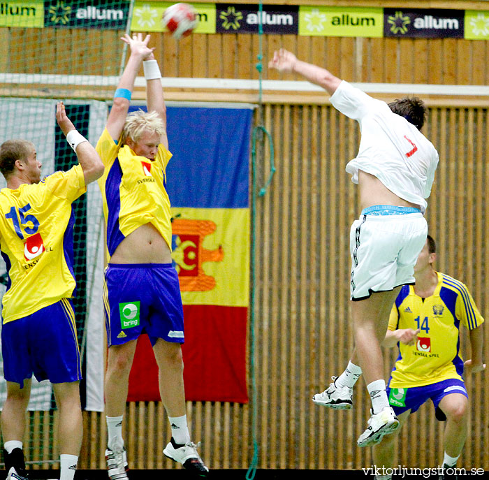 European Open M19 Sweden-Norway 23-18,herr,Partillebohallen,Partille,Sverige,Handboll,,2011,40841