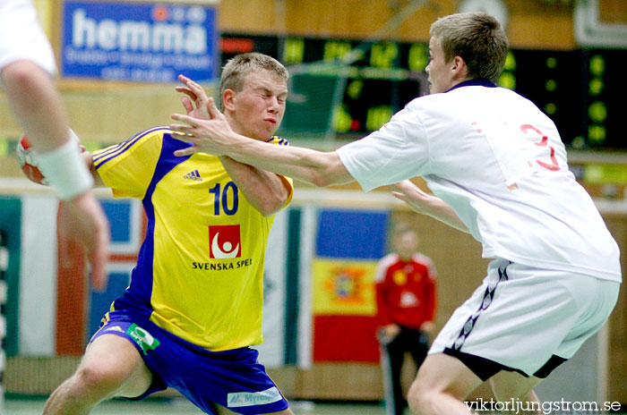 European Open M19 Sweden-Norway 23-18,herr,Partillebohallen,Partille,Sverige,Handboll,,2011,40843