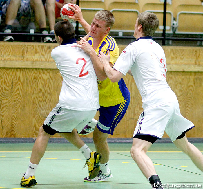 European Open M19 Sweden-Norway 23-18,herr,Partillebohallen,Partille,Sverige,Handboll,,2011,40851