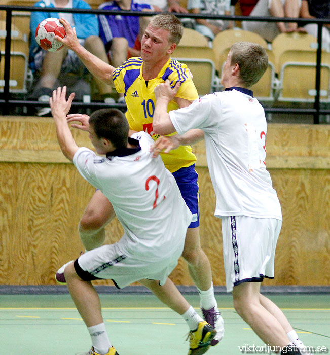 European Open M19 Sweden-Norway 23-18,herr,Partillebohallen,Partille,Sverige,Handboll,,2011,40852