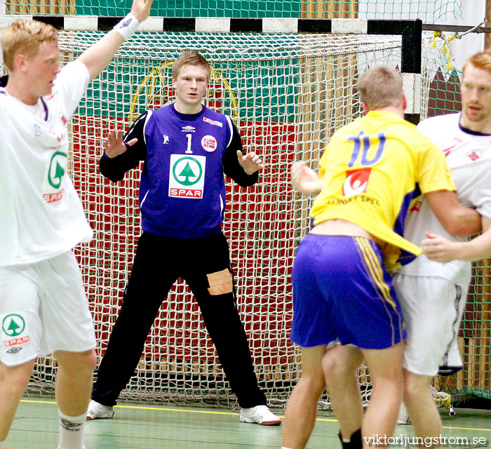 European Open M19 Sweden-Norway 23-18,herr,Partillebohallen,Partille,Sverige,Handboll,,2011,40860
