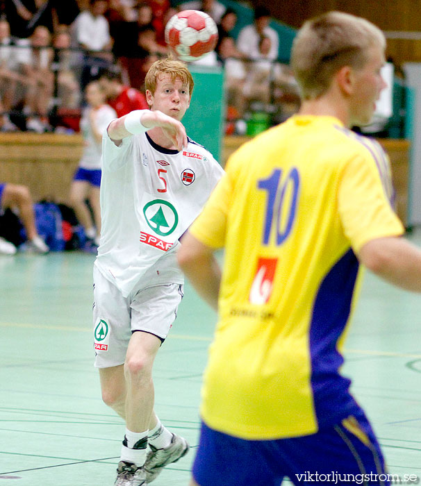 European Open M19 Sweden-Norway 23-18,herr,Partillebohallen,Partille,Sverige,Handboll,,2011,40865