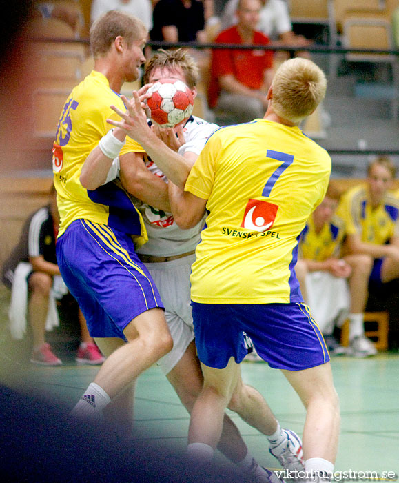 European Open M19 Sweden-Norway 23-18,herr,Partillebohallen,Partille,Sverige,Handboll,,2011,40866
