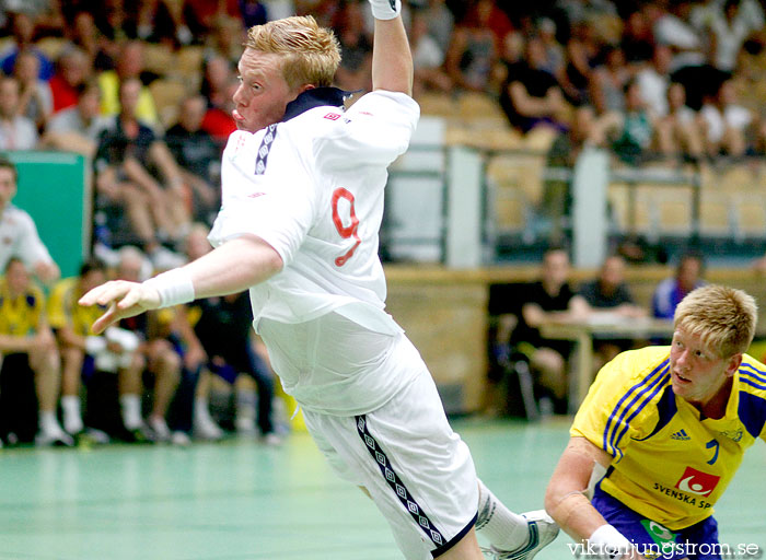 European Open M19 Sweden-Norway 23-18,herr,Partillebohallen,Partille,Sverige,Handboll,,2011,40867