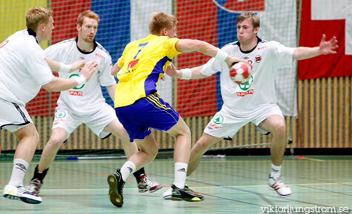 European Open M19 Sweden-Norway 23-18,herr,Partillebohallen,Partille,Sverige,Handboll,,2011,40870