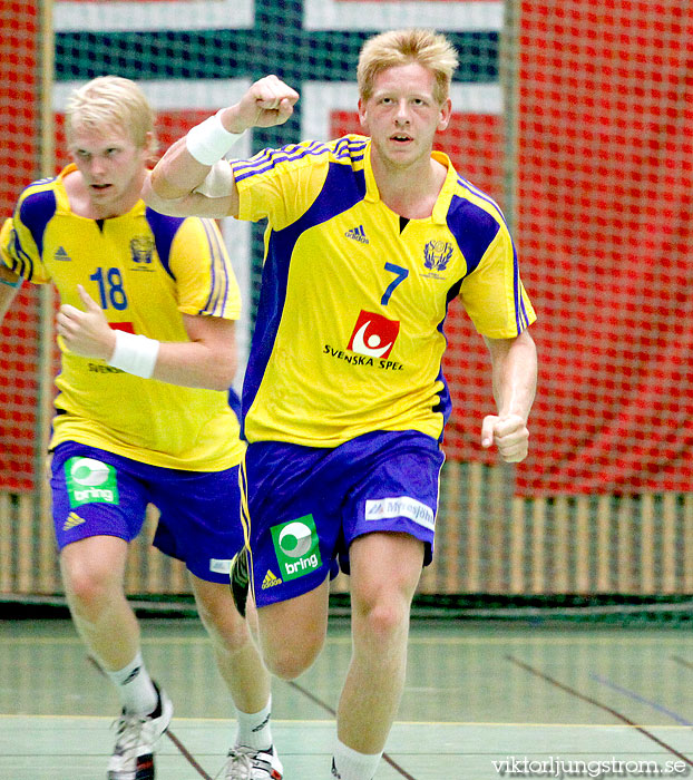 European Open M19 Sweden-Norway 23-18,herr,Partillebohallen,Partille,Sverige,Handboll,,2011,40872