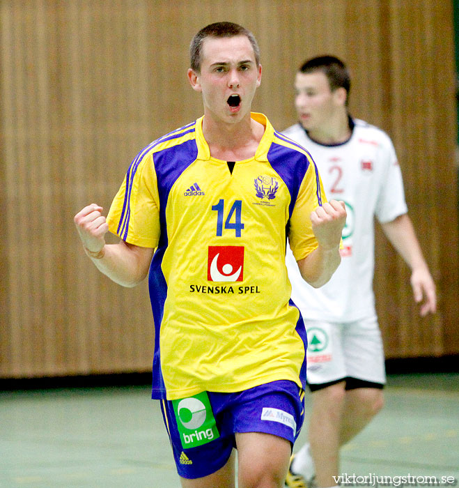 European Open M19 Sweden-Norway 23-18,herr,Partillebohallen,Partille,Sverige,Handboll,,2011,40873