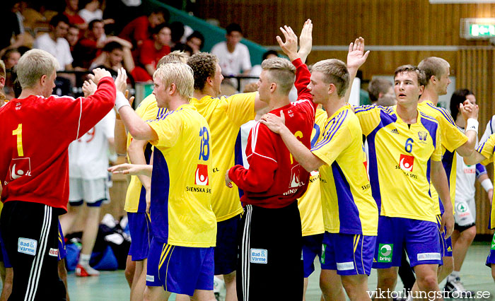 European Open M19 Sweden-Norway 23-18,herr,Partillebohallen,Partille,Sverige,Handboll,,2011,40882