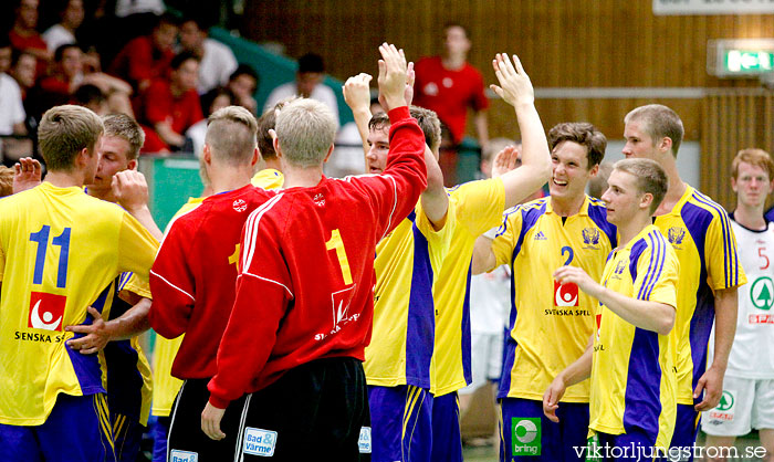 European Open M19 Sweden-Norway 23-18,herr,Partillebohallen,Partille,Sverige,Handboll,,2011,40883