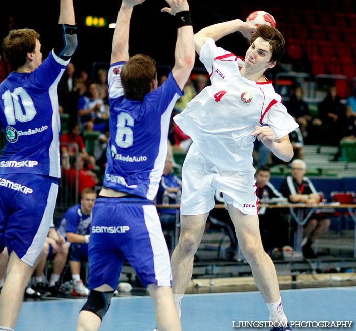 European Open M19 9th Place Belarus-Iceland 29-30,herr,Scandinavium,Göteborg,Sverige,Handboll,,2011,41286