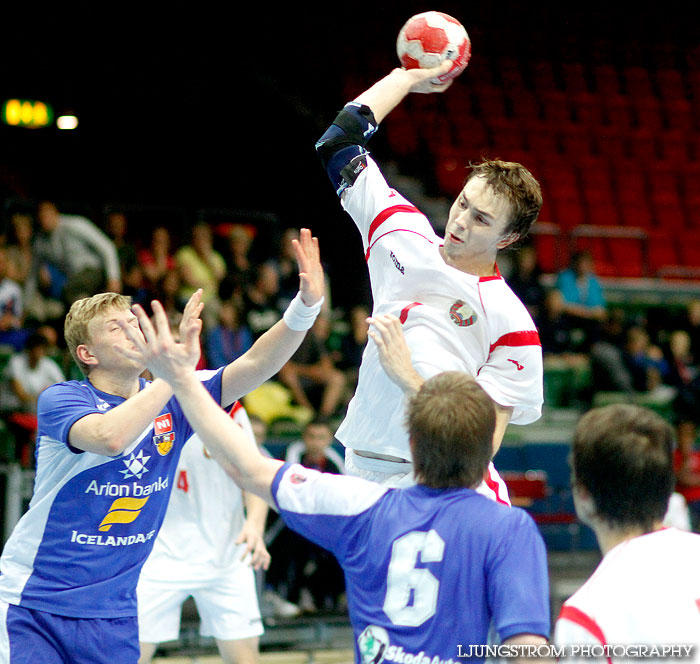 European Open M19 9th Place Belarus-Iceland 29-30,herr,Scandinavium,Göteborg,Sverige,Handboll,,2011,41287