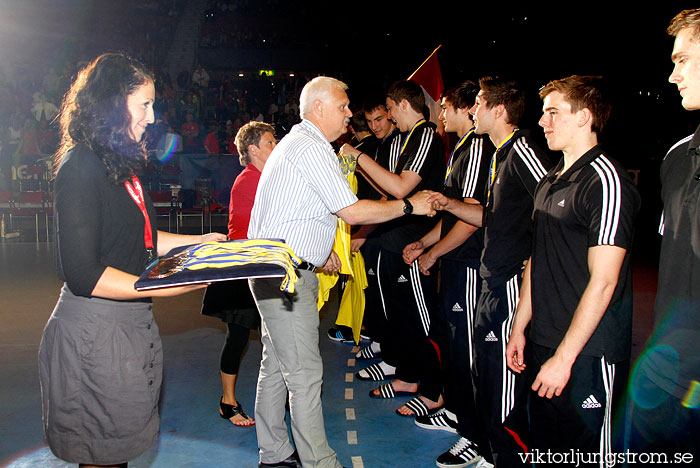 European Open M19 Prize Ceremony,herr,Scandinavium,Göteborg,Sverige,Handboll,,2011,41104