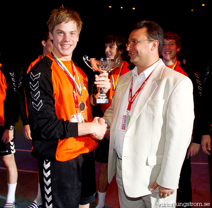European Open M19 Prize Ceremony,herr,Scandinavium,Göteborg,Sverige,Handboll,,2011,41106