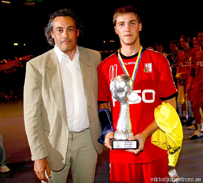 European Open M19 Prize Ceremony,herr,Scandinavium,Göteborg,Sverige,Handboll,,2011,41110