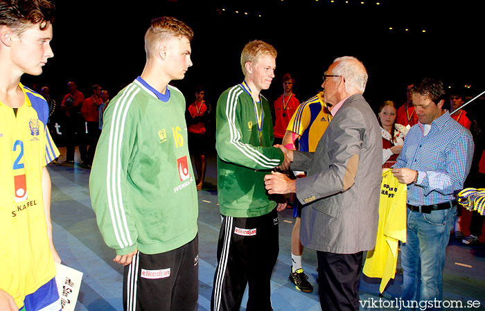 European Open M19 Prize Ceremony,herr,Scandinavium,Göteborg,Sverige,Handboll,,2011,41111