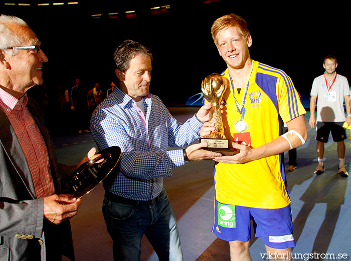 European Open M19 Prize Ceremony,herr,Scandinavium,Göteborg,Sverige,Handboll,,2011,41112