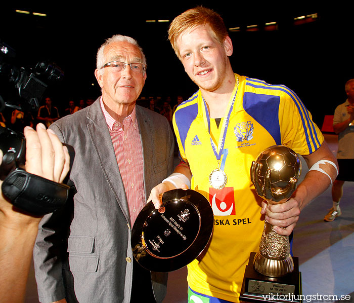 European Open M19 Prize Ceremony,herr,Scandinavium,Göteborg,Sverige,Handboll,,2011,41113