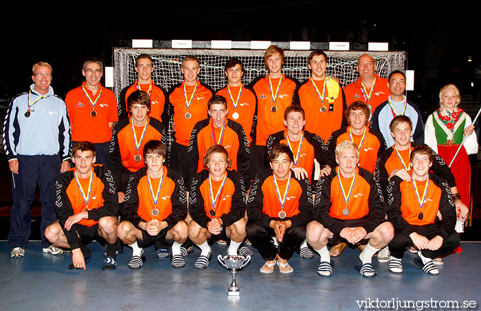European Open M19 Prize Ceremony,herr,Scandinavium,Göteborg,Sverige,Handboll,,2011,41114