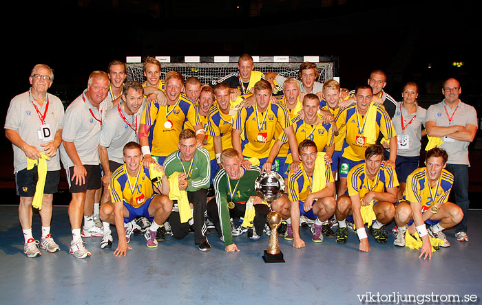 European Open M19 Prize Ceremony,herr,Scandinavium,Göteborg,Sverige,Handboll,,2011,41116