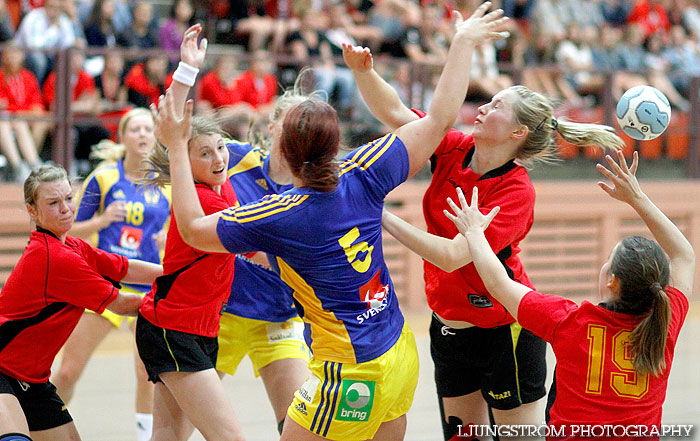 European Open W18 Belgium-Sweden 14-32,dam,Lisebergshallen,Göteborg,Sverige,Handboll,,2012,55027