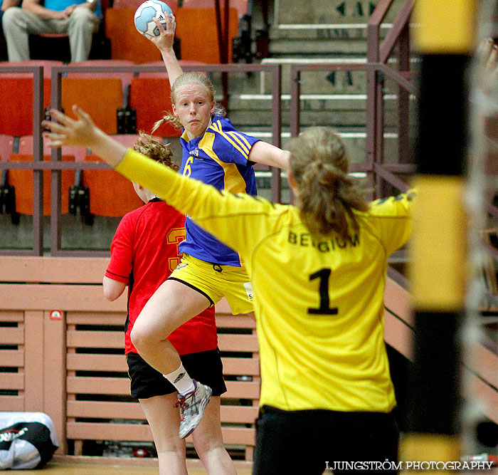 European Open W18 Belgium-Sweden 14-32,dam,Lisebergshallen,Göteborg,Sverige,Handboll,,2012,55042