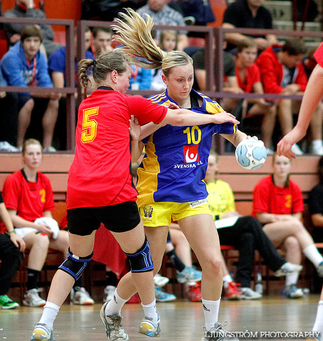 European Open W18 Belgium-Sweden 14-32,dam,Lisebergshallen,Göteborg,Sverige,Handboll,,2012,55070