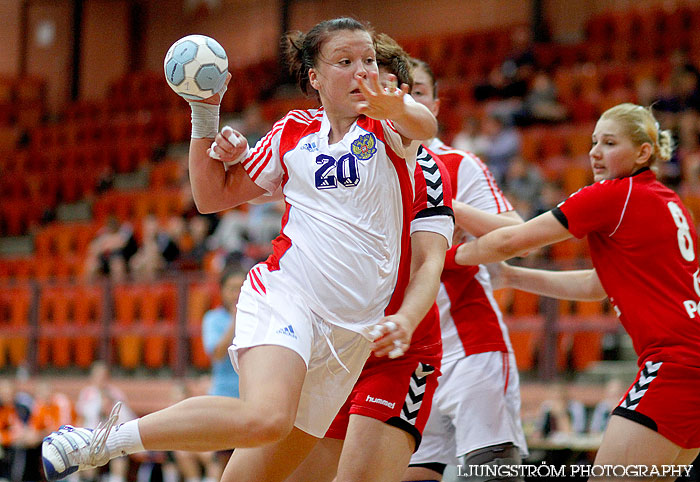 European Open W18 Russia-Poland 25-16,dam,Lisebergshallen,Göteborg,Sverige,Handboll,,2012,55456