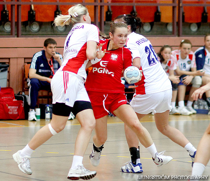 European Open W18 Russia-Poland 25-16,dam,Lisebergshallen,Göteborg,Sverige,Handboll,,2012,55475