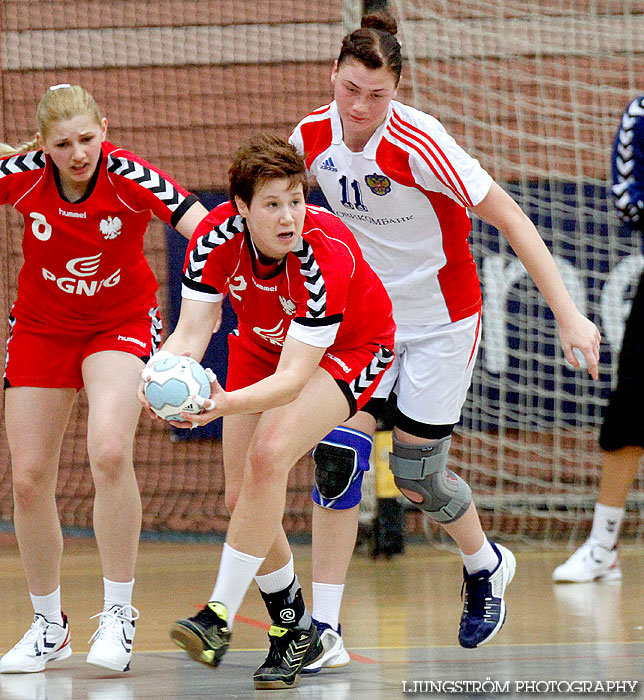 European Open W18 Russia-Poland 25-16,dam,Lisebergshallen,Göteborg,Sverige,Handboll,,2012,55481