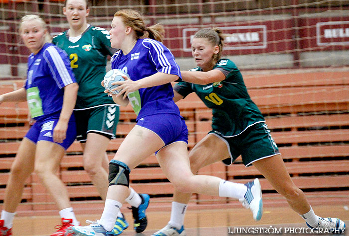 European Open W18 Finland-Lithuania 16-25,dam,Lisebergshallen,Göteborg,Sverige,Handboll,,2012,55801