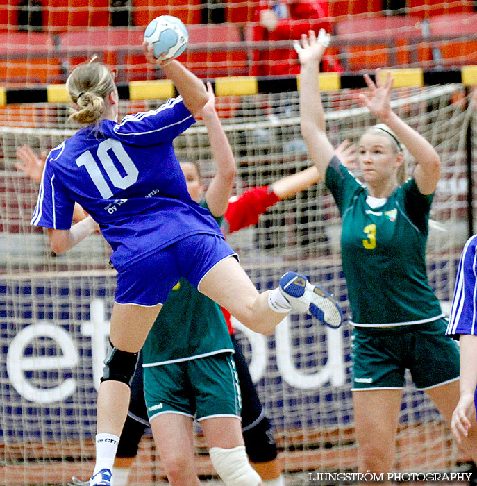 European Open W18 Finland-Lithuania 16-25,dam,Lisebergshallen,Göteborg,Sverige,Handboll,,2012,55805
