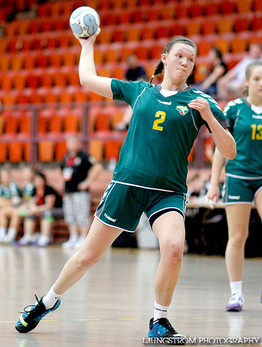 European Open W18 Finland-Lithuania 16-25,dam,Lisebergshallen,Göteborg,Sverige,Handboll,,2012,55811