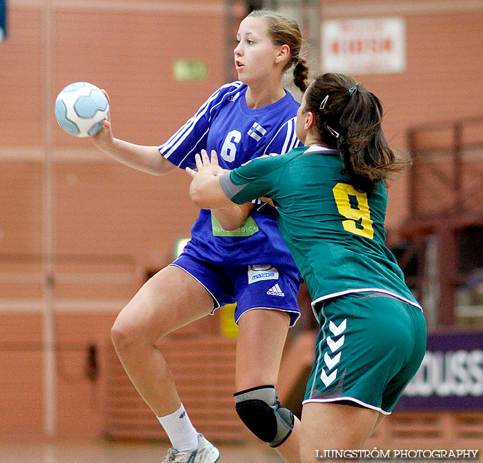 European Open W18 Finland-Lithuania 16-25,dam,Lisebergshallen,Göteborg,Sverige,Handboll,,2012,55836