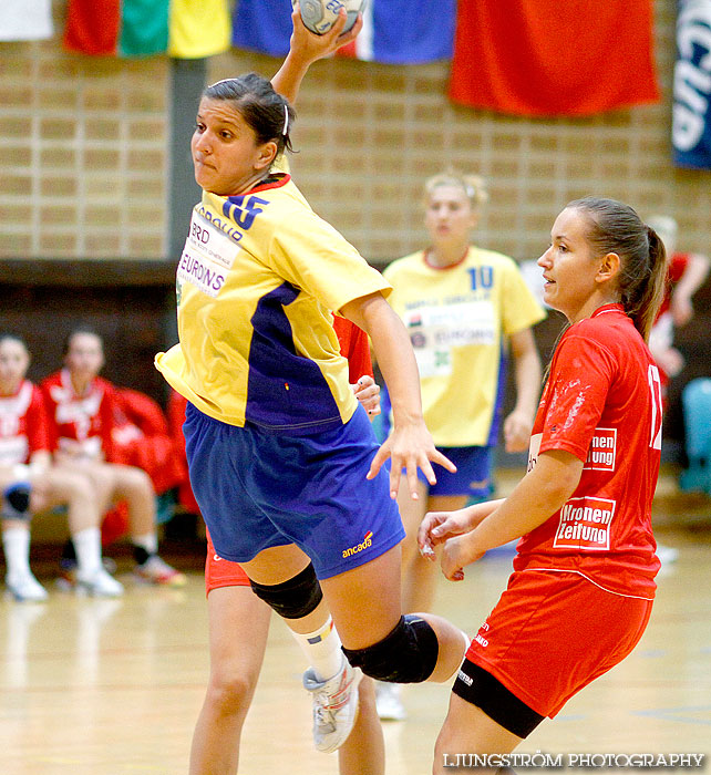 European Open W18 Austria-Romania 15-30,dam,Valhalla,Göteborg,Sverige,Handboll,,2012,56528