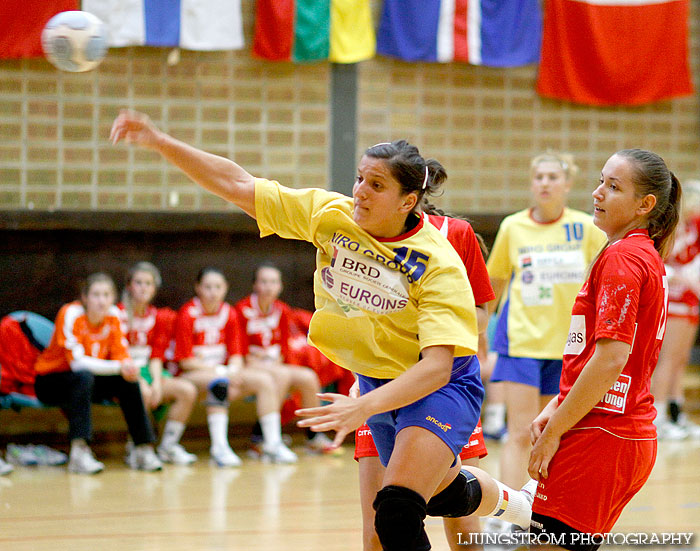 European Open W18 Austria-Romania 15-30,dam,Valhalla,Göteborg,Sverige,Handboll,,2012,56529
