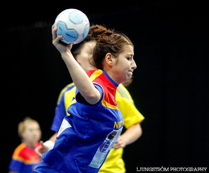 European Open W18 5th place Romania-Sweden 27-29,dam,Scandinavium,Göteborg,Sverige,Handboll,,2012,56432