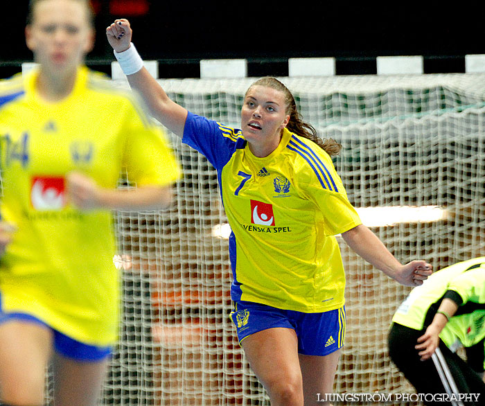 European Open W18 5th place Romania-Sweden 27-29,dam,Scandinavium,Göteborg,Sverige,Handboll,,2012,56438