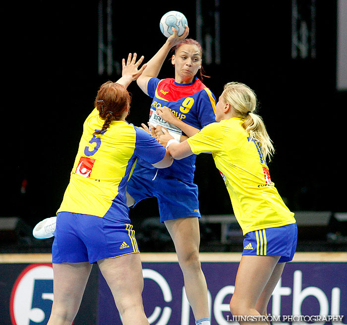 European Open W18 5th place Romania-Sweden 27-29,dam,Scandinavium,Göteborg,Sverige,Handboll,,2012,56443