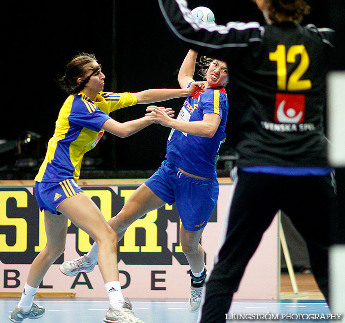 European Open W18 5th place Romania-Sweden 27-29,dam,Scandinavium,Göteborg,Sverige,Handboll,,2012,56447