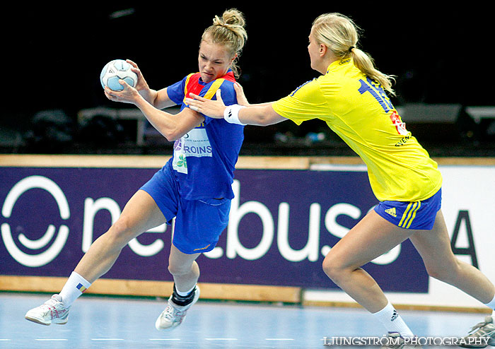 European Open W18 5th place Romania-Sweden 27-29,dam,Scandinavium,Göteborg,Sverige,Handboll,,2012,56449