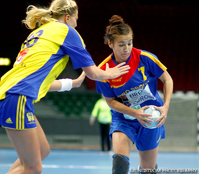 European Open W18 5th place Romania-Sweden 27-29,dam,Scandinavium,Göteborg,Sverige,Handboll,,2012,56452