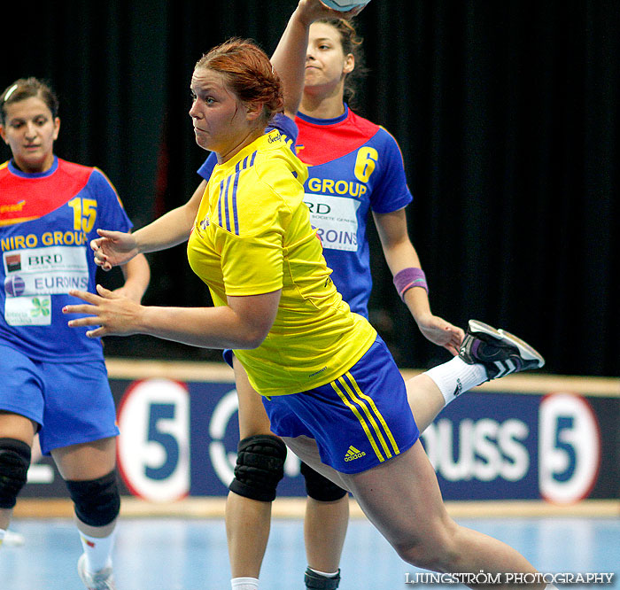 European Open W18 5th place Romania-Sweden 27-29,dam,Scandinavium,Göteborg,Sverige,Handboll,,2012,56460