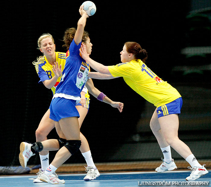 European Open W18 5th place Romania-Sweden 27-29,dam,Scandinavium,Göteborg,Sverige,Handboll,,2012,56464