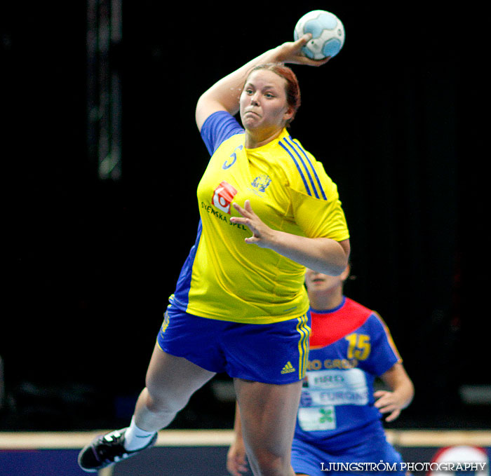 European Open W18 5th place Romania-Sweden 27-29,dam,Scandinavium,Göteborg,Sverige,Handboll,,2012,56466