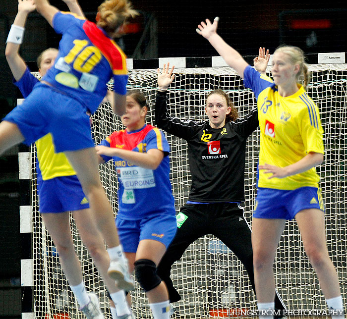 European Open W18 5th place Romania-Sweden 27-29,dam,Scandinavium,Göteborg,Sverige,Handboll,,2012,56478