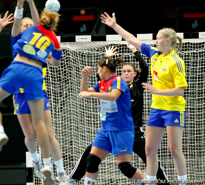 European Open W18 5th place Romania-Sweden 27-29,dam,Scandinavium,Göteborg,Sverige,Handboll,,2012,56479